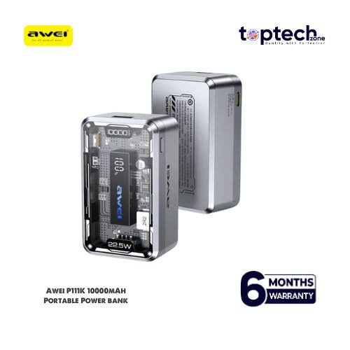 Awei P111K 10000mAh PD22.5W Portable Power bank