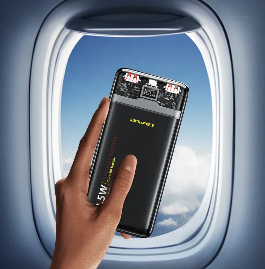 Awei P78K 20000mAh PD22.5w portable Fast charging Power bank