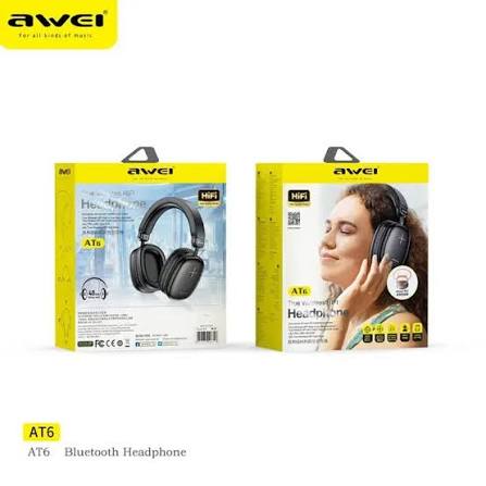 Awei AT6 Wireless Stereo Overhead Headphone