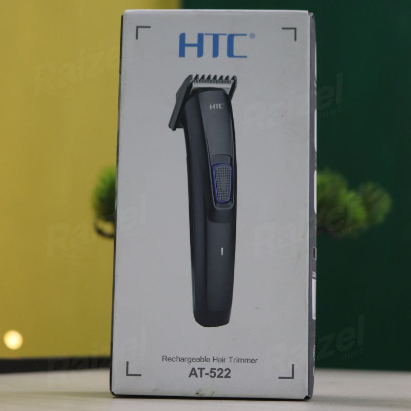 HTC AT-522 Rechargeable Hair Trimmer | Professional Grooming Kit
